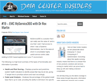 Tablet Screenshot of datacenterinsiders.com